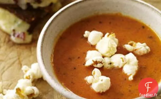 Soupe aux Tomates Végétariennes