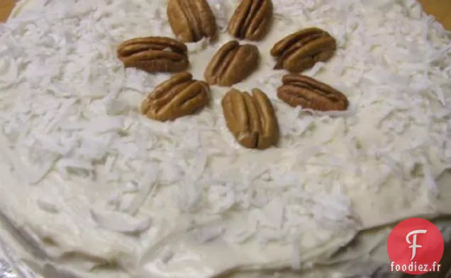 Gâteau À La Banane Avec Glaçage Au Fromage À La Crème