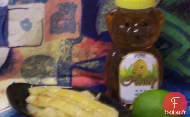 Bananes BBQ au Miel et au Citron Vert