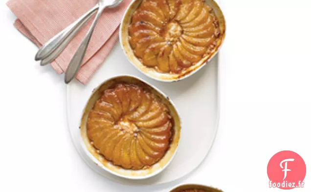 Cassonade Grillée - Bananes À La Vanille Sur La Ricotta