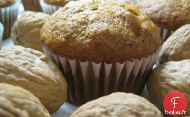 Muffins ou Pain Banane-Noix