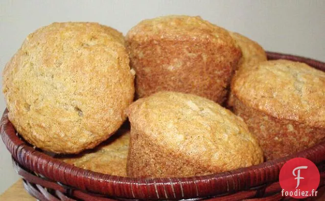 Pain à la Banane Et aux Noix Moins Gras