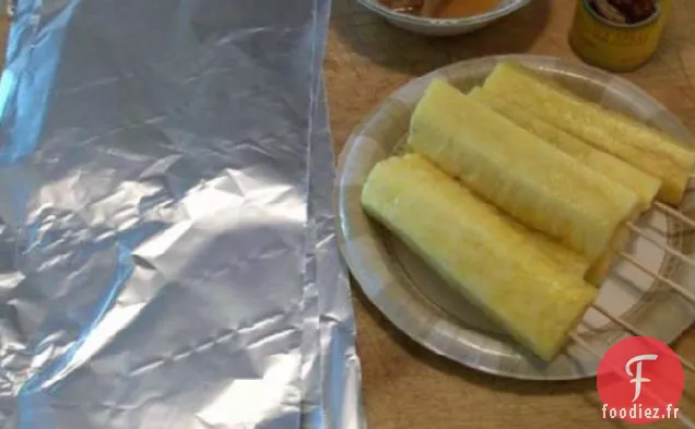 Bâtonnets de Banane et Ananas Grillés