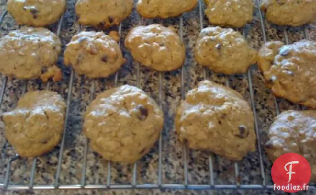 Biscuits Célestes aux Pépites de Chocolat à l'Avoine et à la Banane