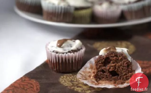 Cupcakes Moelleux Au Chocolat Et à la Banane Au Blé Entier