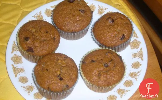 Pain aux Bananes de Blé Entier à la Stévia