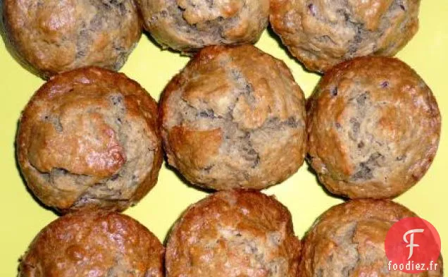 Muffins Banane Et Noix