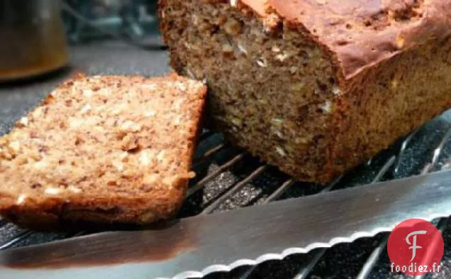Pain d'Avoine à la Banane Faible En Gras