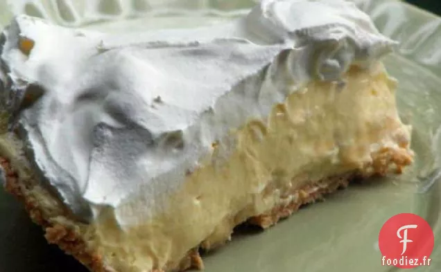 Tarte à la Crème à la Vanille Et à la Banane