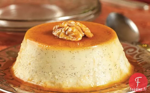 Flans Vanille - Banane -Caramel