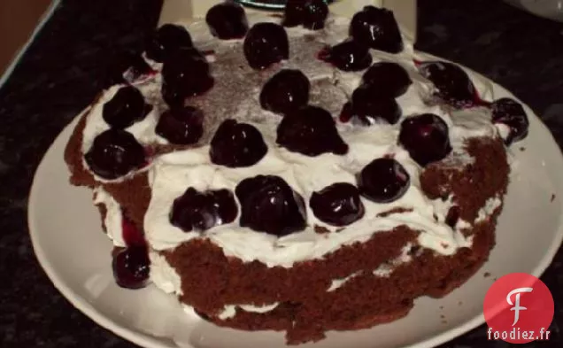 Gâteau de la Forêt Noire Facile