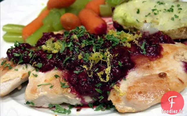 Champignons Balsamiques aux Framboises
