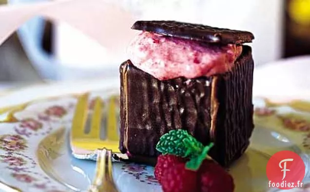 Boîtes de Chocolat à la Mousse de Framboise