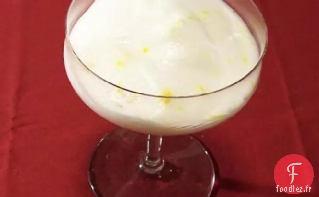Pouding Aux Neiges À La Sauce Grand Marnier