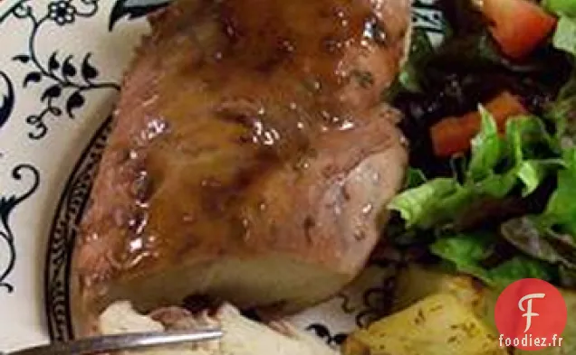 Poulet Balsamique aux Mûres