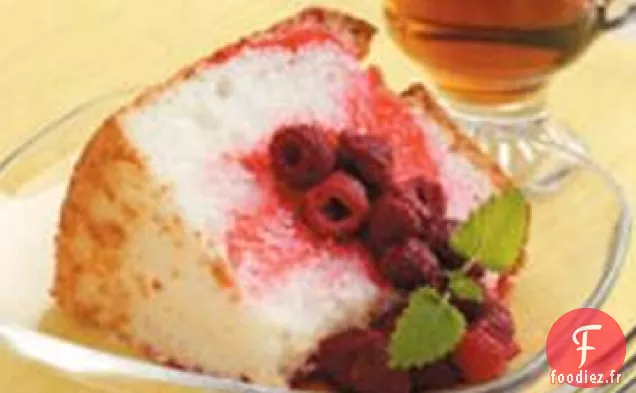 Gâteau Ange Framboise