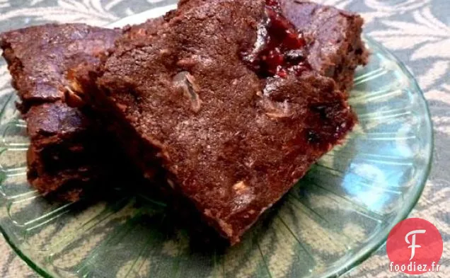 Brownies à la Framboise Fudge