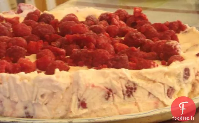 Gâteau de Couche Moka Chocolat Framboise
