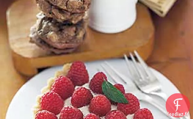 Tarte à la Crème de Framboise Fraîche