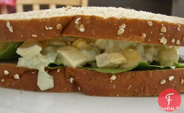 Sandwich à la Salade d'Œufs