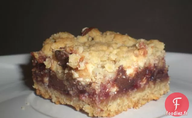 Barres Streusel aux Framboises