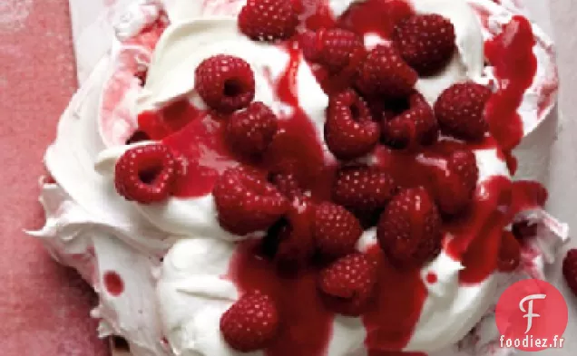 Meringue aux Framboises et Ondulations