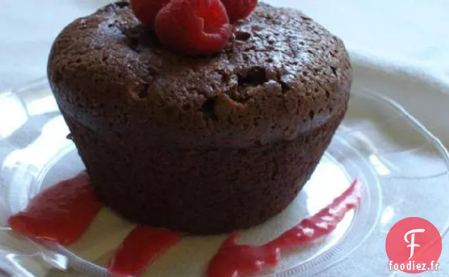 Gâteaux Individuels Aux Truffes Au Chocolat