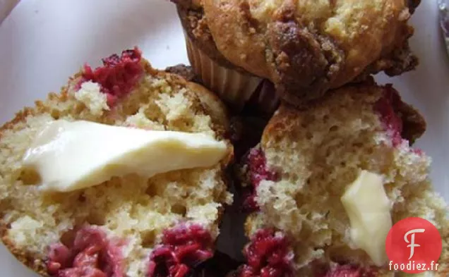 Muffins Streusel aux Framboises