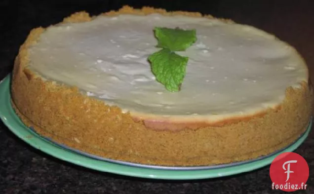 Gâteau au Fromage Au Chocolat Blanc