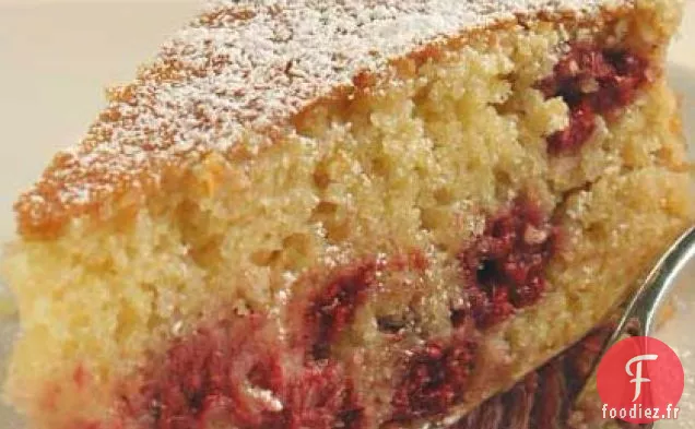 Gâteau de Maïs Frais aux Framboises