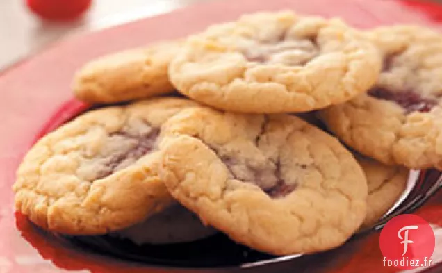 Biscuits à la Noix de Coco Framboise