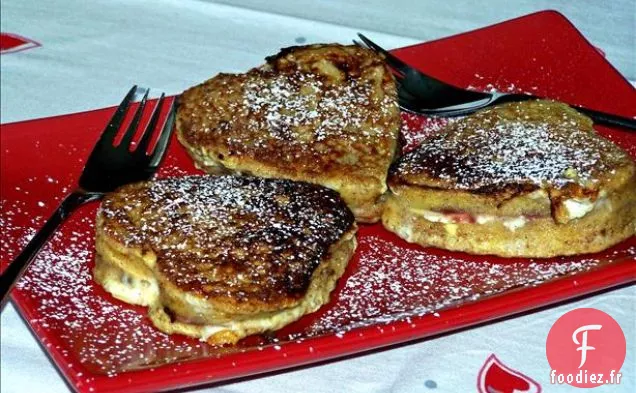 Tarte à la Rhubarbe et aux Framboises