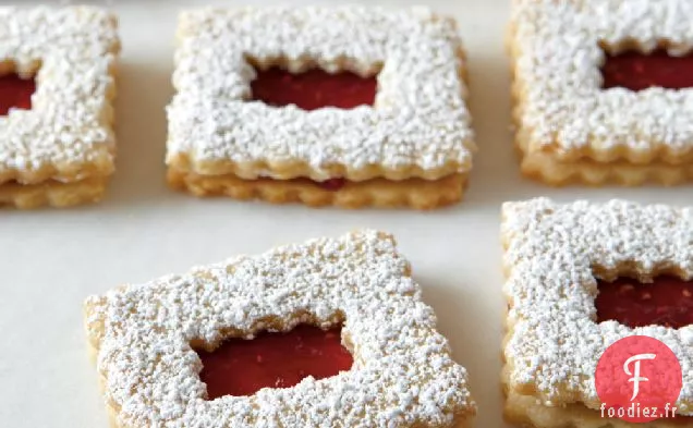 Biscuits Linzer aux Framboises