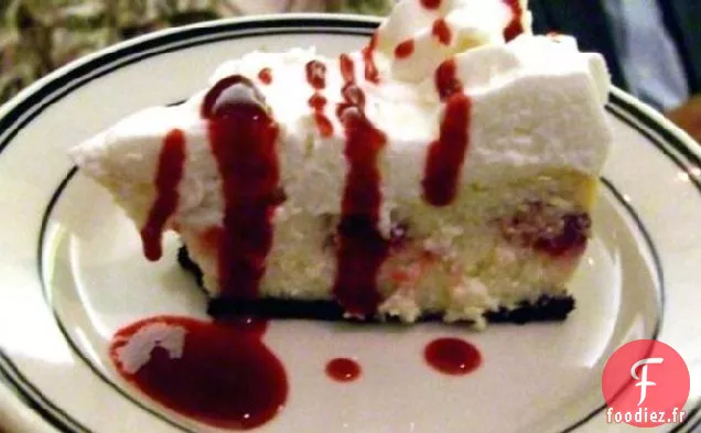 Cheesecake au Chocolat Blanc Et Framboise Plus Léger