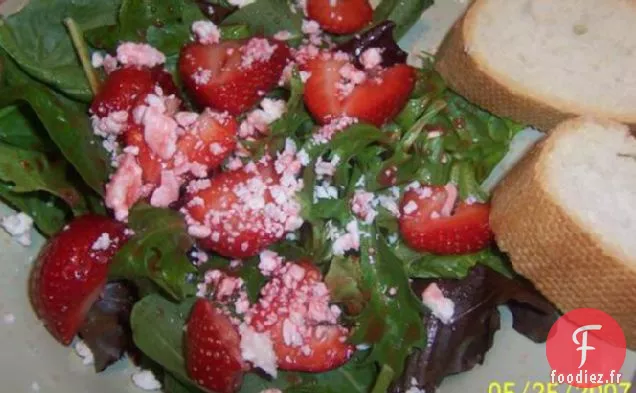 Salade de Fraises et Stilton