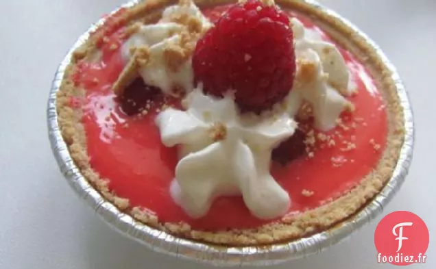 Tarte Aux Framboises À La Croûte D'Avoine