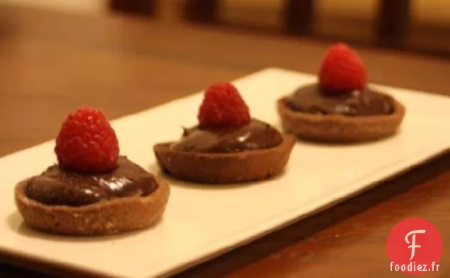 Tarte Framboise-Chocolat