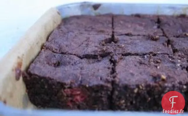Brownies aux Framboises Et Noisettes