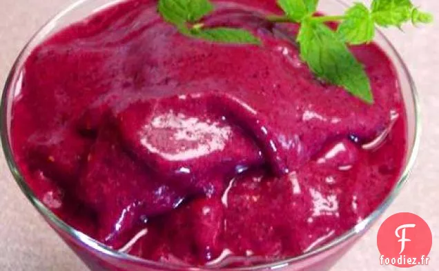 Gel de Myrtilles et de Framboises