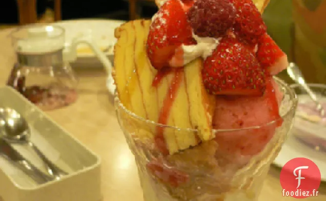 Parfait à la Mûre et à la Fraise