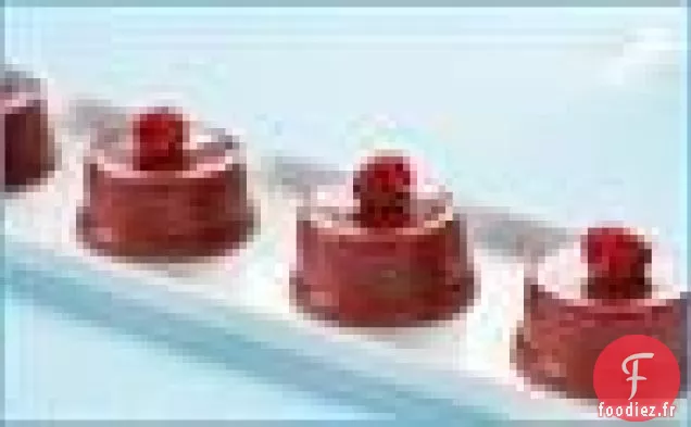 Flan Chocolat-Framboise