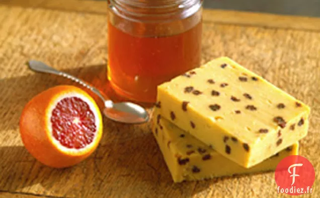 Polenta Douce Dorée aux Oranges Sanguines