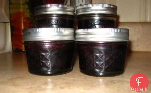 Confiture de Citron Vert aux Myrtilles