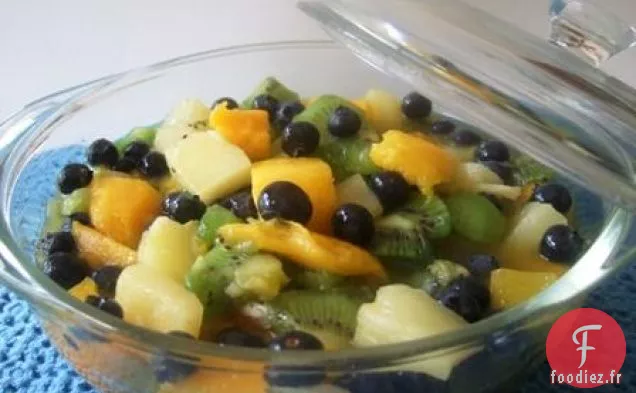 Casserole de Pain Perdu aux Myrtilles au Congélateur