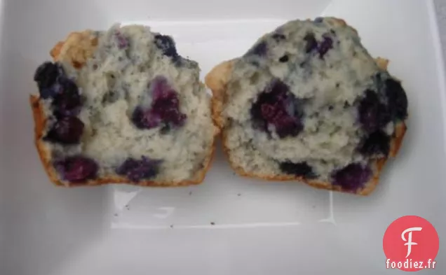 Muffins Streusel aux Myrtilles