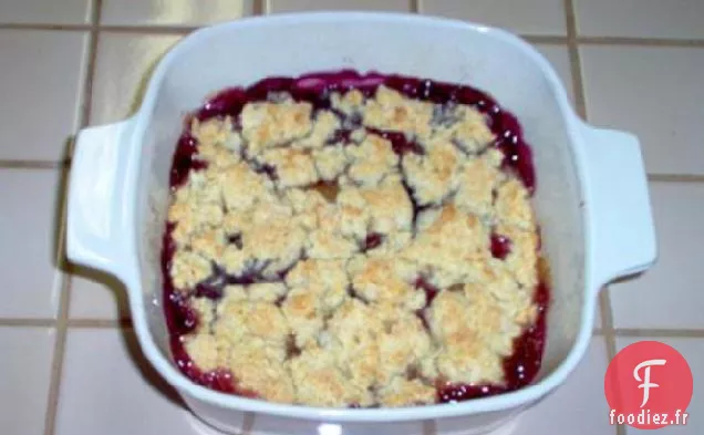 Cordonnier aux Bleuets et aux Pêches