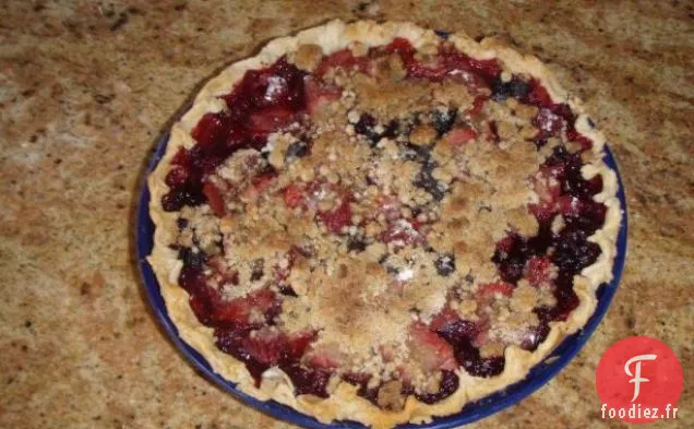 Gâteau aux myrtilles de Marie