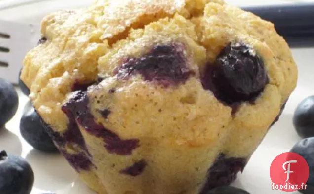 Muffins à la Semoule de Maïs aux Baies