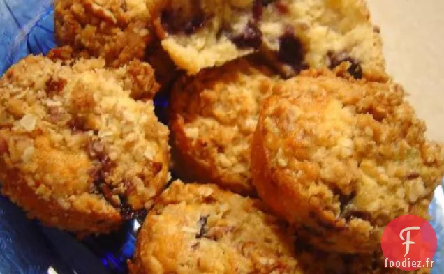 Muffins Streusel aux Myrtilles