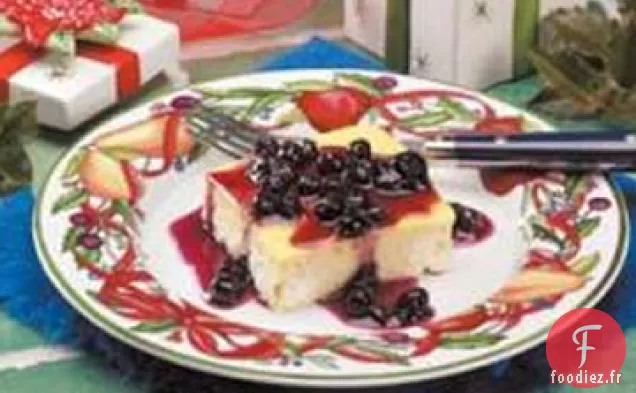 Soufflé Blintz aux Myrtilles